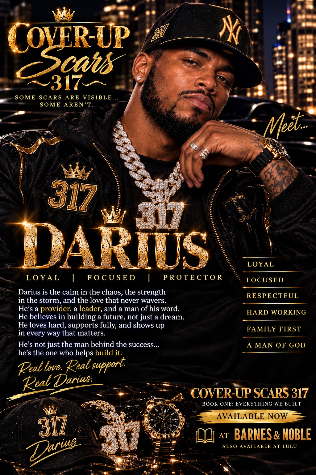 Darius character reveal artwork
